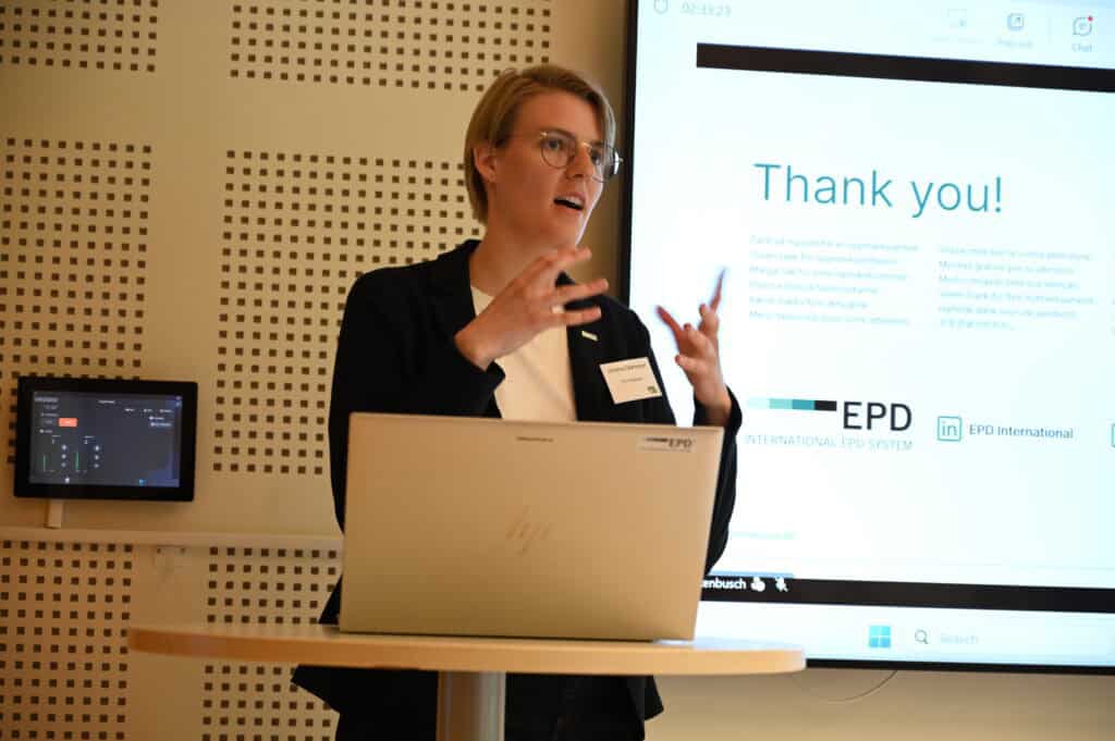 SBMI deltog vid slutkonferensen för EPD-Berg
